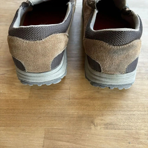 Wrangler Rugged Brown Suede Leather Slip On Loafer Memory Foam Shoes Mens 9 - Picture 7 of 8